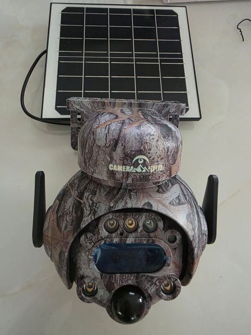 מצלמת 4G-6MP-12X ZOOM - SOLAR